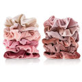 UNIQ scrunchie pink velvet Theme Hair Scrunchies Velvet Elastics Pink Lovers Scrunchy Bobbles Soft Hair Bands Hair Ties